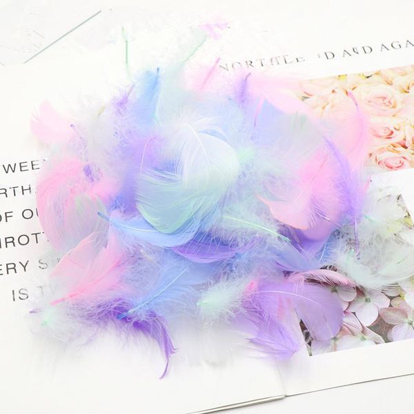 

gift wrap 100pcs/bag colorful feathers packing material box filler supplies diy craft wedding birthday party decoration accessories