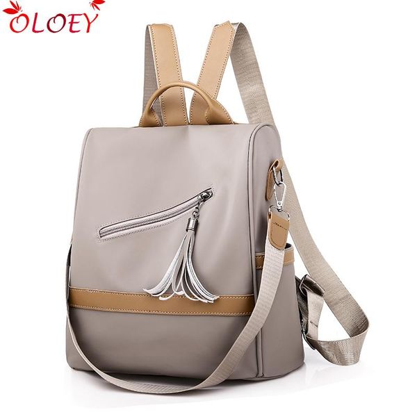

outdoor bags 2021 wild backpacks women oxford fashion backpack for teenage girls multi-pocket school bag