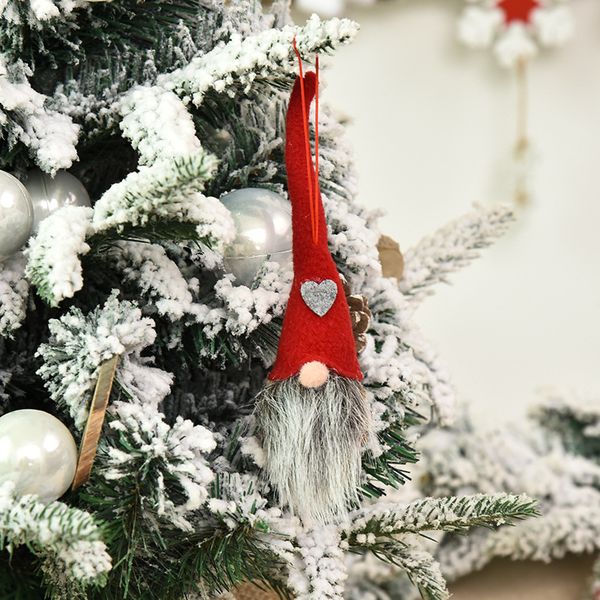 

christmas decorations christmas tree hanging pieces old people dolls gifts creative forest people doll pendants