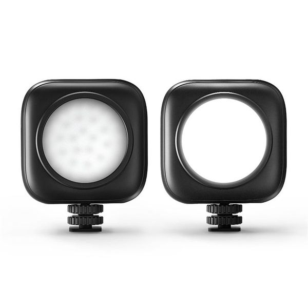 

flash heads mini led vlog fill light 500mah pography lighting cold shoe 1/4 screw hole for smartphone dslr slr action camera accessories