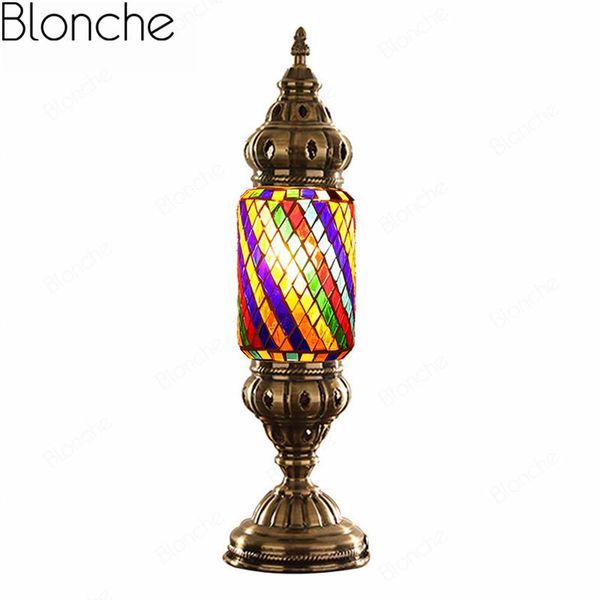 

table lamps turkish led iron modern industrial desk for bedroom living room store art decor light fixtures loft luminarias