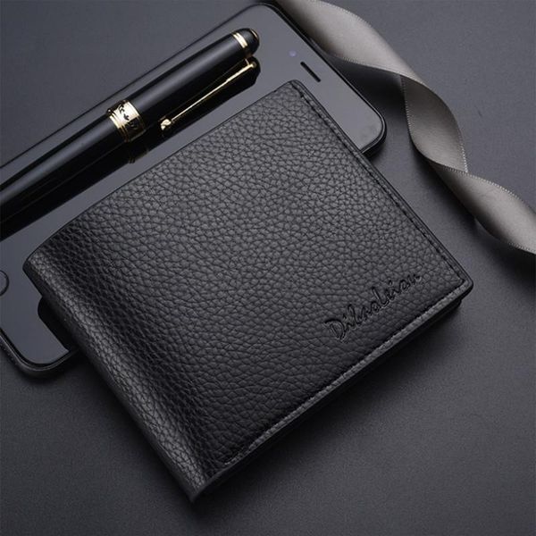 

mens casual short wallets credit card holder money masculina billetera hombre purse male slim uomo porte portomonee, Red;black