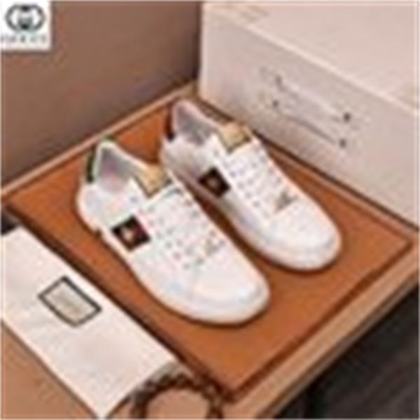 

lace-ups designer moccasins luxury shoes men buckles sneakers dress loafers boots g48c, Red;white