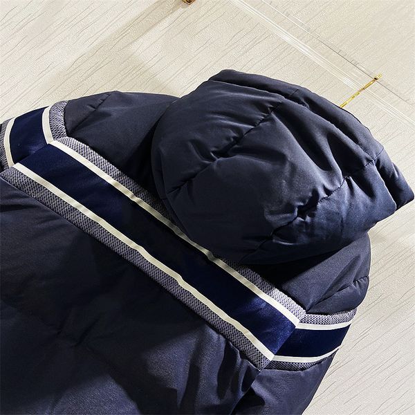 

new fashion down jacket stylist hoodie men's leisure green blue wholesale, Black