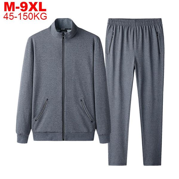 

men's thermal underwear plus size men sport track suit 2 pieces sets winter warm sportsuit zipper hoodies set male hooded jacket sweat, Black;white