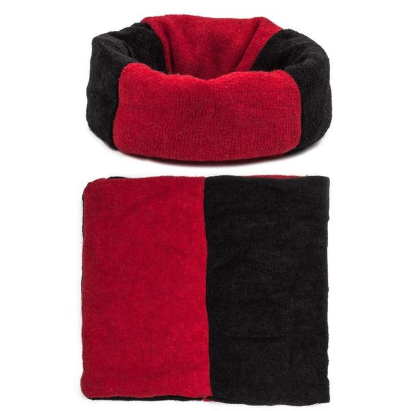 

style winter warm imitation hair bib for women scarves, Blue;gray