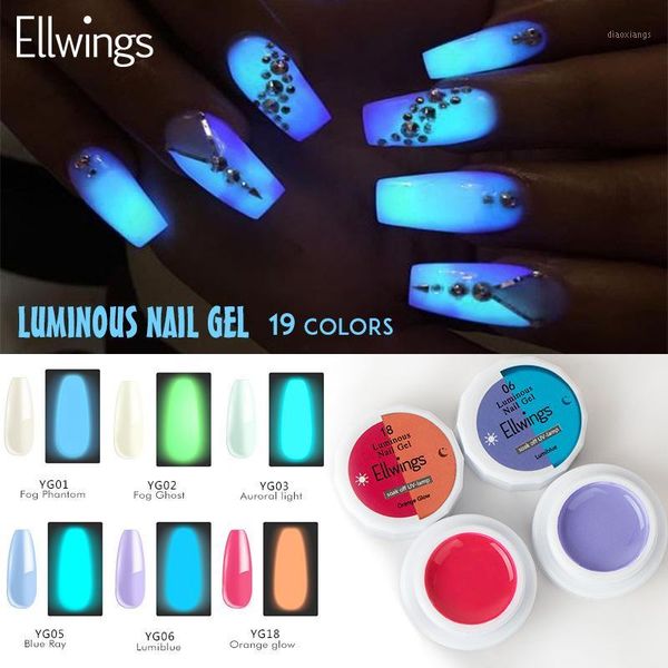 

19colors nail art wide mouth bottle crystal extension glue 19 colors fast potherapy nails lijm gel polish uv colors1, Red;pink
