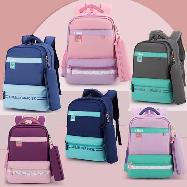 

roomy children school bags for kids girls boys orthopedic backpack primary schoolbags waterproof grade 3-5 book satchel mochila