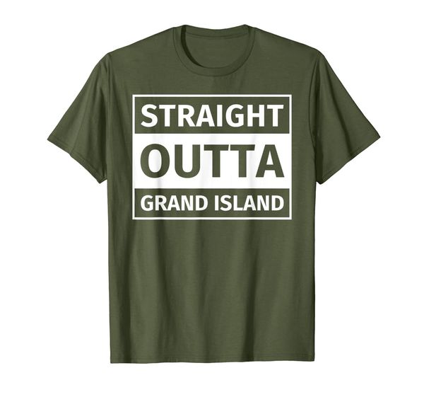 

Straight Outta Grand Island T-Shirt, Mainly pictures
