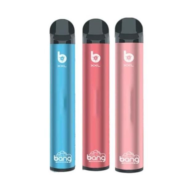 

Newest design wholesale Bang XXL 2000 puffs cigarette Disposable Vape Pen Device 800mAh Battery Vapors Puff with factory price