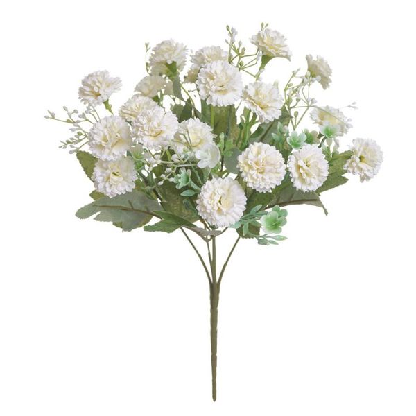 

decorative flowers & wreaths artificial suitable for wedding party 20 flower buds small clove mini hydrangea carnation home decoration