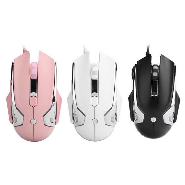 

mice usb wired gaming mouse 6 button 4-speed dpi adjustable plug-in computer