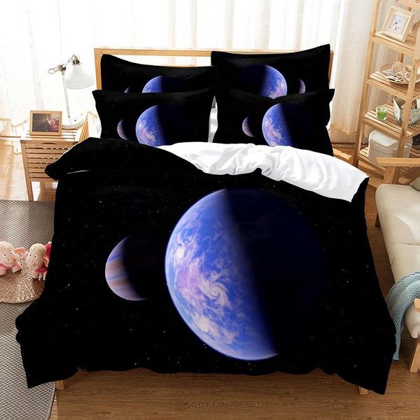 

bedding sets earth pattern duvet cover set 3d digital printing bed linen fashion design comforter