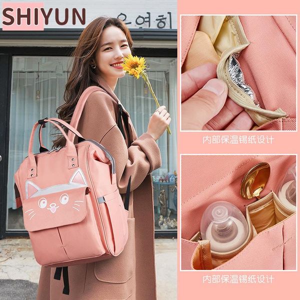 

travel baby stroller bag maternity nursing bags fashion mommy backpack diaper waterproof nappy sz320