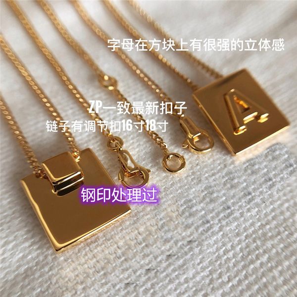 

design jewelry 26 lisa same letter female surname couple necklace, Silver