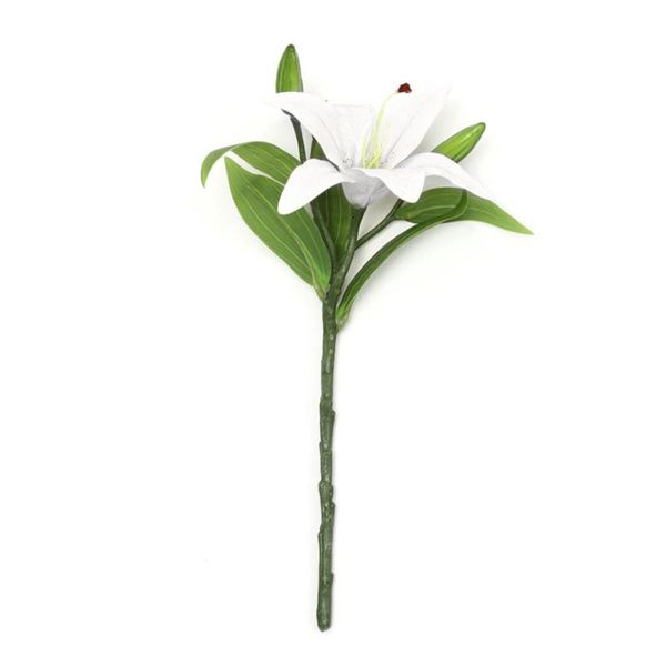

decorative flowers & wreaths white real touch bouquet home decoration artificial decorations stem plastic 1pc 36cm lily floral dÃ©cor