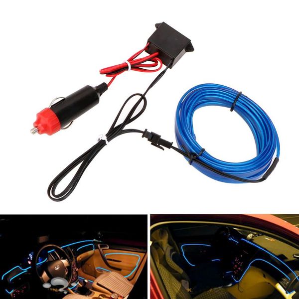 

1/3m strip car ambient lamp led light trunk dashboard door mouldings decoration interior auto caravan off road 4x4 accessories interior&exte