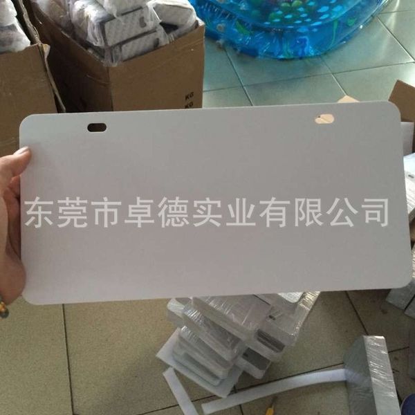 

dhl big promotion sublimation blank metal car license plate materials heart transfer printing diy custom consumables 29.5*14.5cm 663 s2