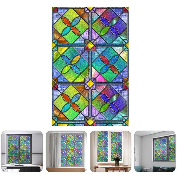 

storage bags 1pc window privacy film static cling removable glass sticker