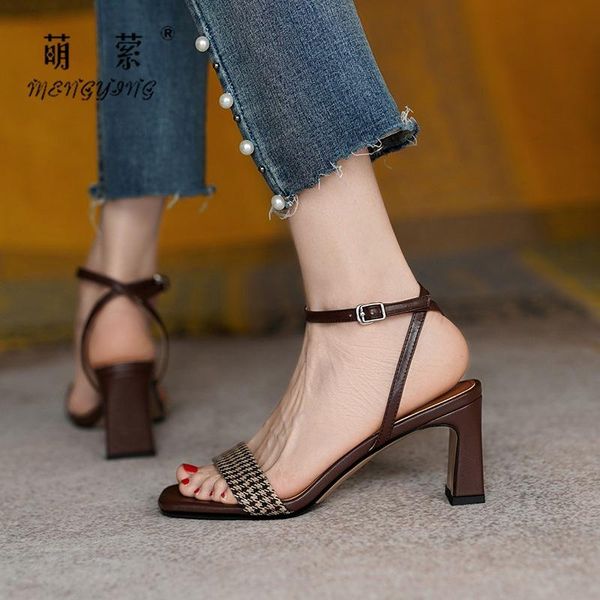 

sandals classic thick heels women back straps summer designer roma slippers party dress shoes zapatillas mujer, Black