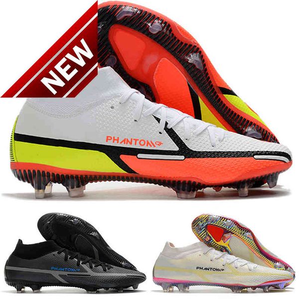 

2022 mens phantom gt2 elite df fg soccer high ankle football shoes rawdacious skepta impulse pack 3d scorpion black boys boots cleats size