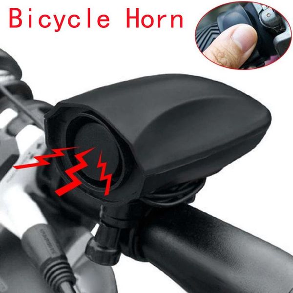 

bike horns bicycle electric bell 123db super loud mtb road horn safety cycling warning accessories equipment