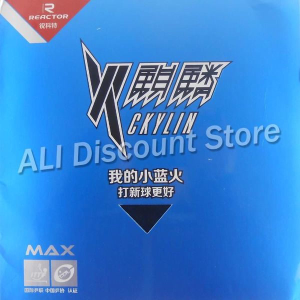 

table tennis raquets reactor ckylin small blue fire large pores pips-in rubber with sponge