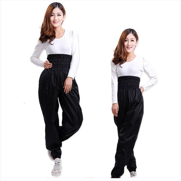 

aerobics clothing weight loss womens capri suit slimming gym sauna sportwear mlxl2xl3xl, Black;white