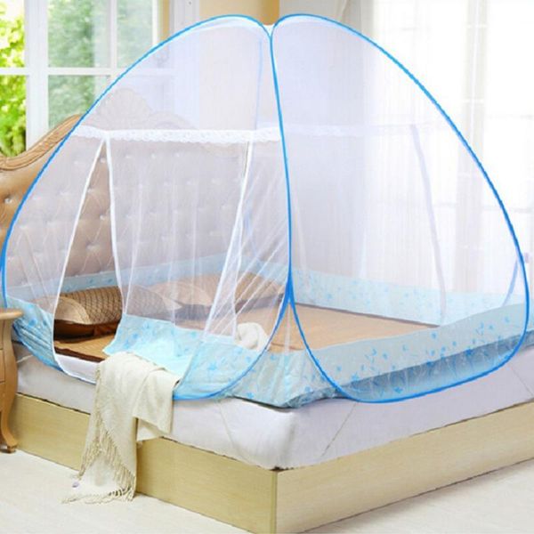 

mosquito net portable fold standing tent single door camping home us