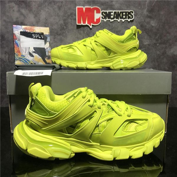 

designers casual shoes track 3.0 tess s sneakers paris men women triple white black pink grey beige orange blue outdoor platform trainers tr