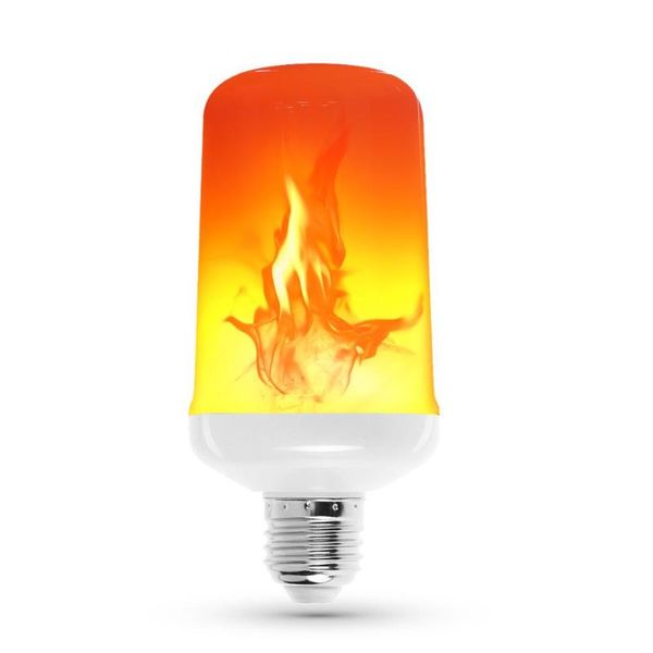 

bulbs e27 smd2835 108led flame effect light bulb flickering emulation fake fire bar christmas holiday decoration lamp night