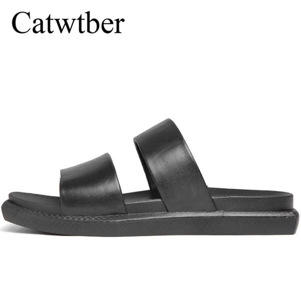 

slippers catwtber men's summer non-slip eva couples home anti-slip white/black zapatos hombre sandalias