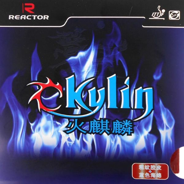 

table tennis raquets reactor ckylin pips-in pingpong rubber with blue sponge no ittf medium soft 2.1mm