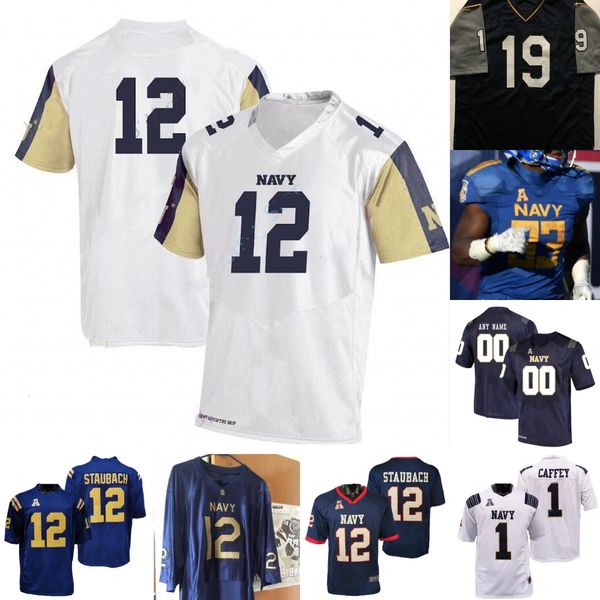 

custom fly navy midshipmen football jersey ncaa college 80 mark walker 23 myles fells 54 diego fagot 1 jacob springer 19 keenan reynolds 10, Black