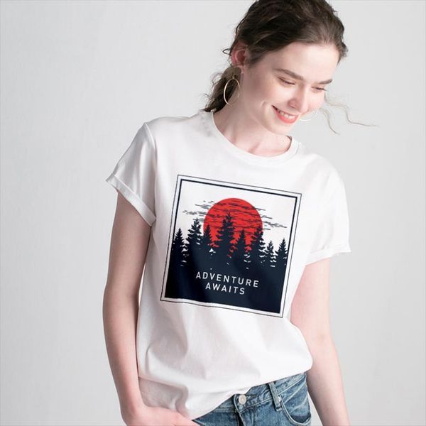 

summer men harajuku printed t shirts casual mens sun forest o neck short sleeve white female clothing, White;black