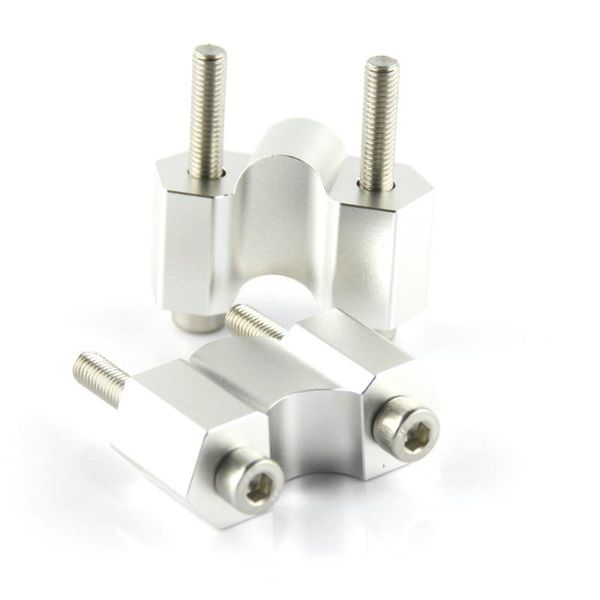 

handlebars silvery handle bar clamp raised mounts for f750gs adventure 2021-2021