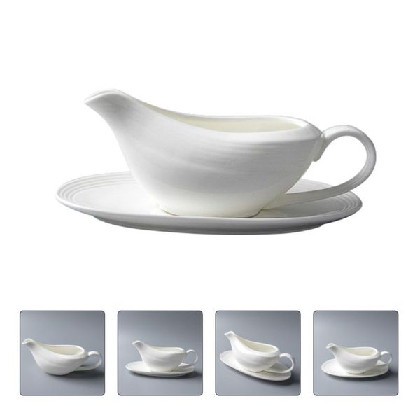 

set sauce plates dish dipping gravy boats reusable container storage bottles & jars