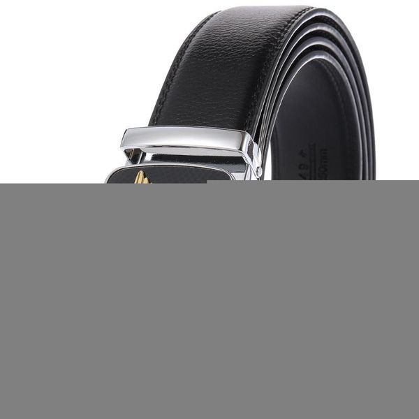 

belts male designer automatic buckle cowhide leather men's belt luxury men ceinture homme ly225-0272-1, Black;brown