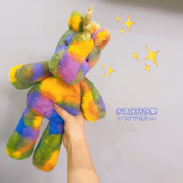 

colorful unicorn rainbow series toys, gifts, home sleeping dolls, super soft