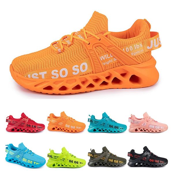 

running shoes mens womens big size 36-48 eur fashion breathable comfortable black white green red pink bule orange fifty-five