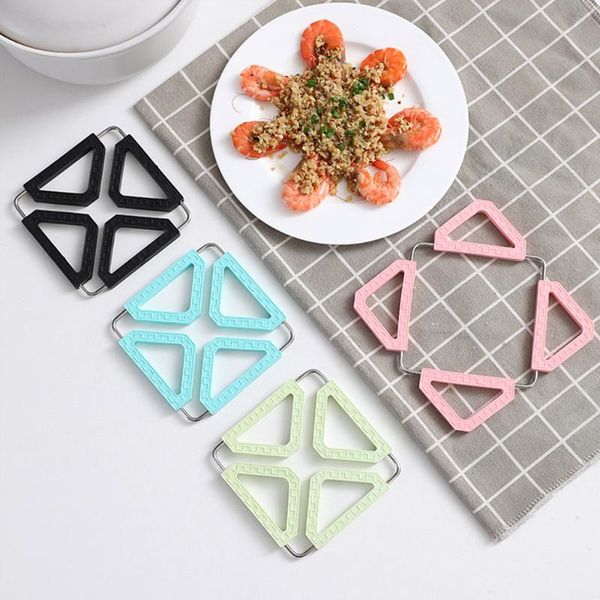 

mats & pads creativity silicone bowl drink coffee cup pad coasters placemats anti- non-slip dining table kitchen accessories