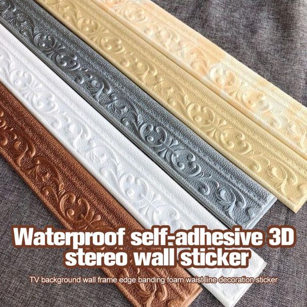 

wall stickers self-adhesive room decoration 3d creative foam art flower office decor pe waterproof