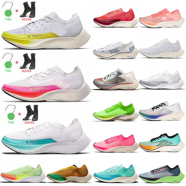 

2021 authentic vapourfly womens mens running shoes zoomx next% black white off pink valerian blue aurora green ekiden be true trainers sneak, White;red