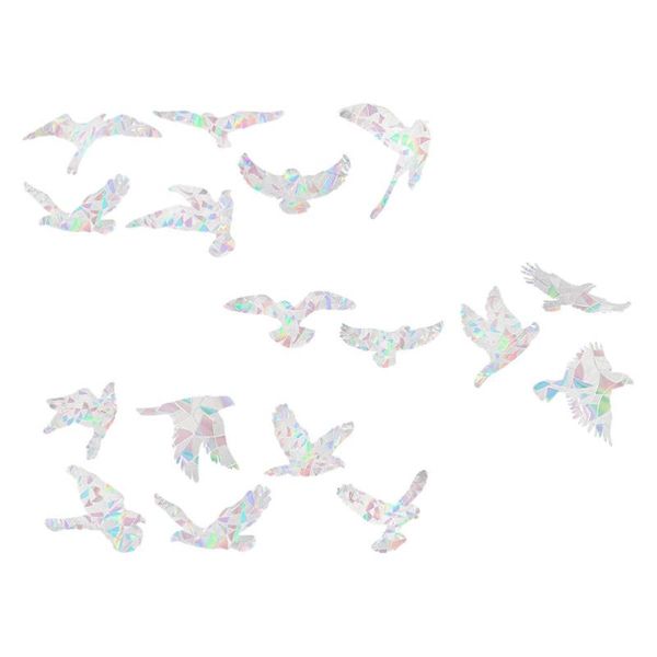 

window stickers 1 sheet decorative indoor bird modelings decals decal adornments