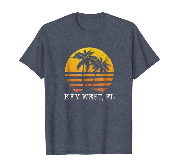 

Key West Tee Shirt Florida FL Vintage Retro Beach Surf Gift, Mainly pictures