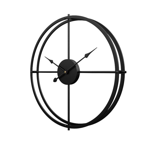 

wall clocks large clock living room decoration modern metal art watches nordic minimalist reloj de pared luxury kc5zb