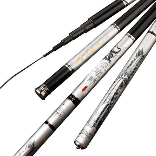 

boat fishing rods super hard powerful hand rod carbon fiber freshwater carp 3.6m/4.5m/5.4m/6.3m/7.2m