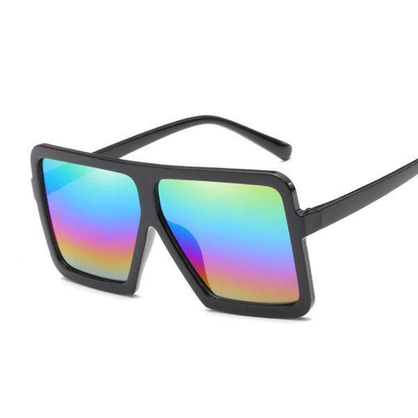 

sunglasses vintage women brand designer oversized sun glasses shades large black lens fashion eyewear, White;black