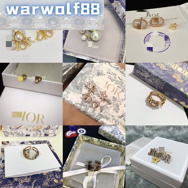 

design earrings dijia classic pearl 2021 simple wind female brass tassel, Golden