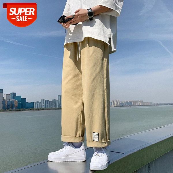 

yemi fashion|wide leg pants men's korean style trendy straight loose thin sports workwear casual #mg3z, Black